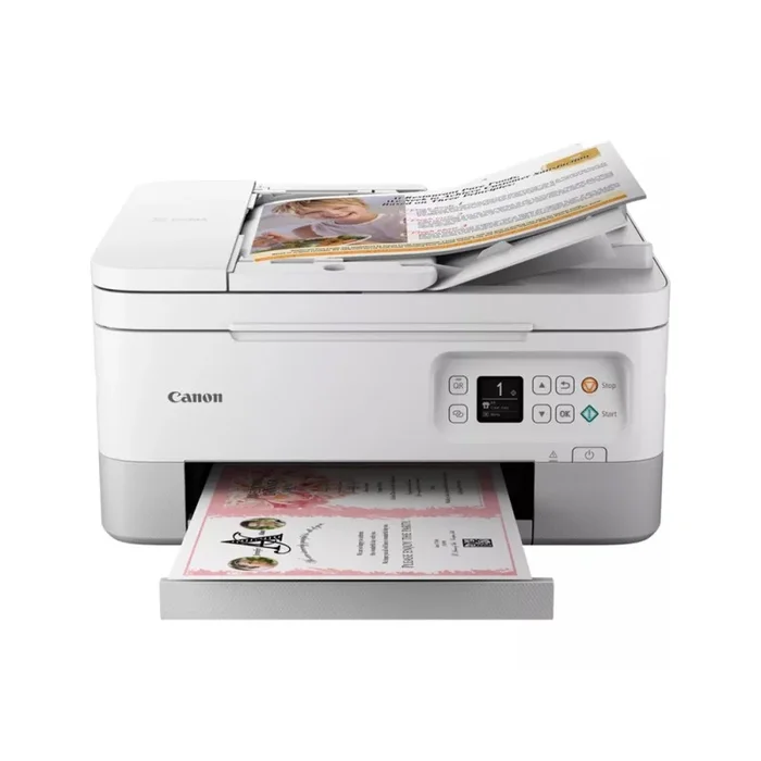 Equipo multifuncion canon pixma ts7451i tinta color 13 ppm negro/7 ppm color a4 wifi impresora escaner copiadora