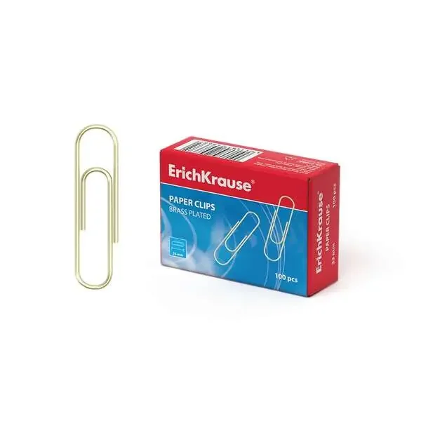Erichkrause Clips con Recubrimiento de Cobre – Alta Resistencia y Durabilidad – Resistente a La Corrosion – Color Cobre