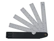 Escala Pardo Abanico 10 Escalas 15 Cm Con Estuche Similpiel 13001