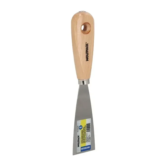 Espátula Mango Madera Hoja Acero 40 mm. Espátula Yeso, Espátula Pintor, Espátula Masillas, Espátula Pladur, etc..