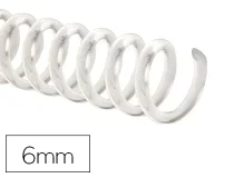 Espiral Plastico Qconnect Transparente 32 5 1 6mm 1,8mm Caja De 100 Kf18757