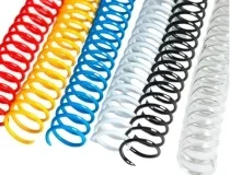 Espiral plastico Yosan paso 64 nº8 colores surtidos caja de 100 unidades 3034ESSUR08 100