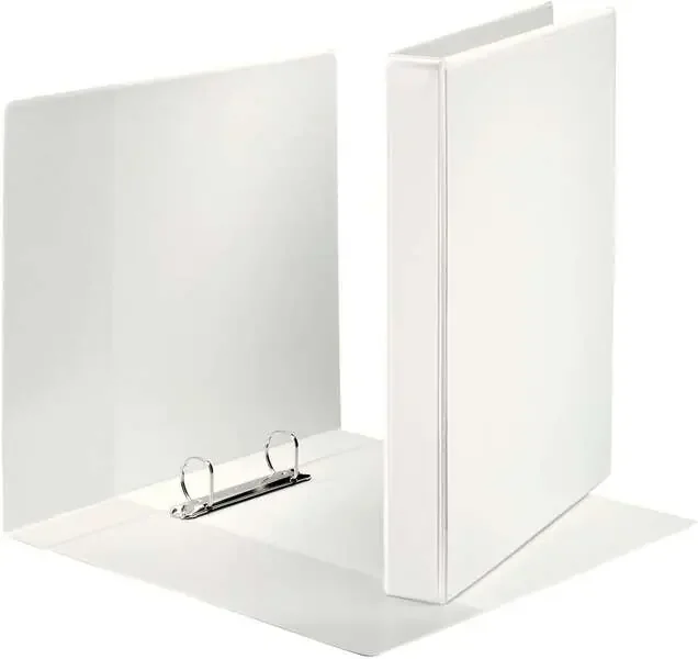 Esselte Canguro Plus Carpeta de Anillas – Formato A4 – Capacidad para 230 Hojas – 2 Anillas de 25mm – Color Blanco