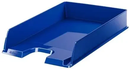Esselte Europost Bandeja Portadocumentos – Formato Vertical – A4 – Espacio para Etiqueta Identificativa – Color Azul (10 uds)