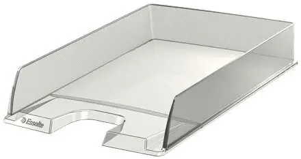 Esselte Europost Bandeja Portadocumentos – Plastico Transparente – Formato Vertical – A4 – Color Cristal (10 uds)