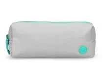 Estuche portatodo Antartik basic pack 1 compartimento gris compañero mochila 80x55x210 mm IK18