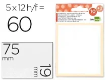 Etiquetas Liderpapel Sobre De 10 H. + 2 H. Obsequio 19×75 Mm 35496