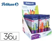 Expositor Pelikan sobremesa erase 2.0 contenido 60 rollers colores surtidos y 36 24007054