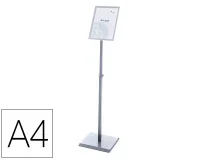 Expositor Rocada de suelo magnetico rotativo 90 horizontal vertical altura ajustable Din BS0705S