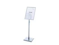 Expositor Rocada de suelo magnetico rotativo 90 horizontal vertical altura ajustable Din BS0706S