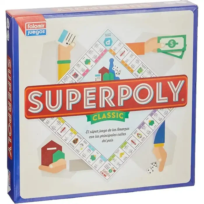 Falomir Superpoly, Juego de Mesa Classic de Falomir para +2 jugadores
