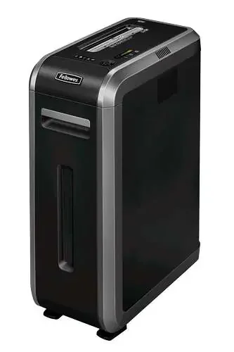 Fellowes 125i Destructora de Papel Manual Corte en Tiras – Destruye hasta 18 Hojas – 53L