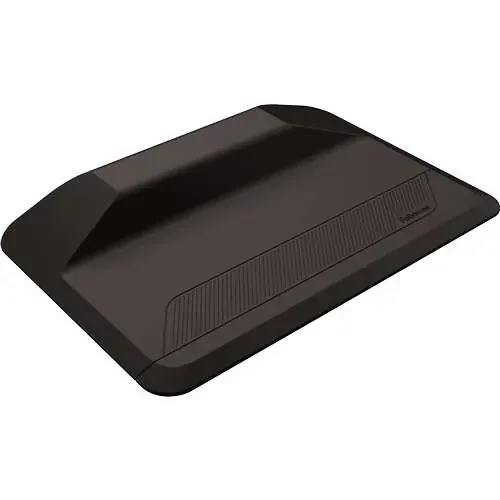 Fellowes ActiveFusion Alfombra Antifatiga – Peldaño para Multiples Posiciones de Pie – Bordes Biselados – Diseño Ergonomico – Color Negro