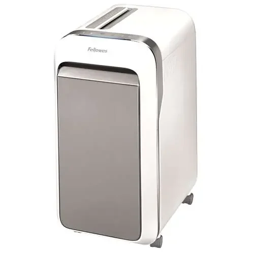 Fellowes LX221 Destructora de Papel Manual Microcorte – Destruye hasta 20 Hojas – 30L – Color Blanco