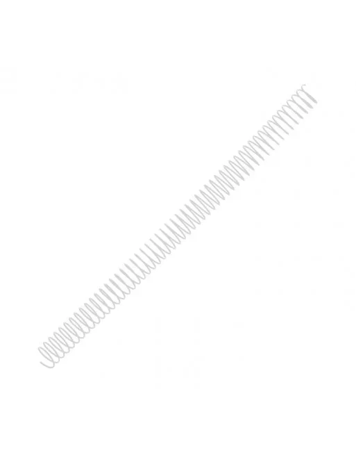 FELLOWES PACK 100 ESPIRALES METALICO BLANCO 18MM – 5113401