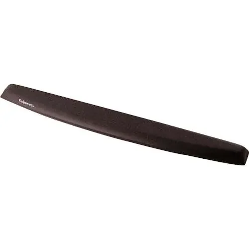 Fellowes Reposamuñecas para Teclado Memory Foam – Confort Excepcional – Color Negro