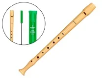 Flauta Hohner 9508 Color Marfil Funda Verde