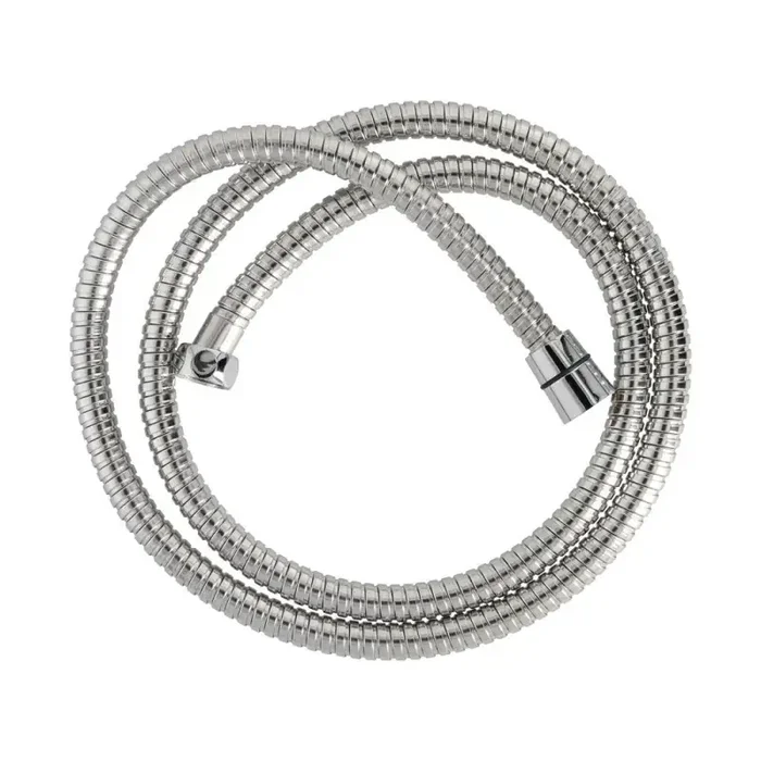 Flexo / Manguera Ducha Acero Inoxidable 1,50 Metros Accesorios de Latón. Flexible, Resistente a Torceduras, Conexión Estándar