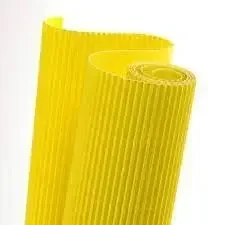#FOLIA CARTON ONDULADO 50X70 AMARILLO 741012