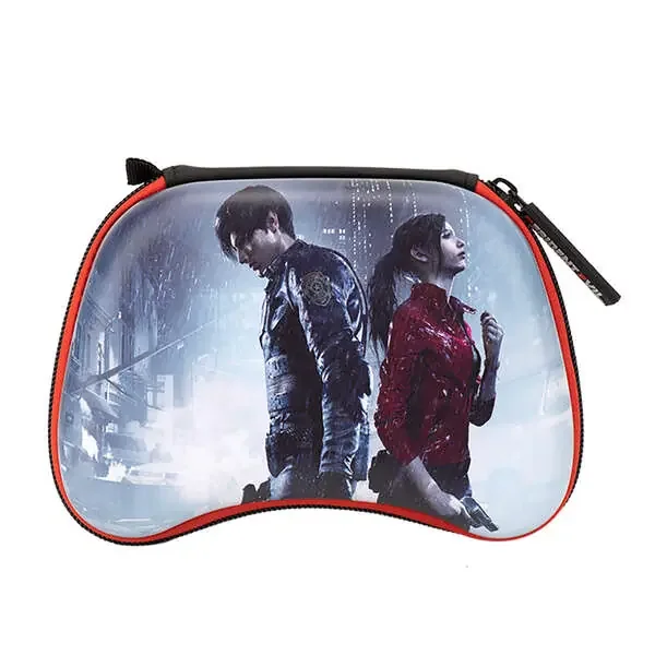 FR-TEC Estuche para Mando Resident Evil – Compatible con DualSense?, DualShock?, Mandos Xbox – Resistente y Ligero – Tirador de Cremallera – Material Interior Memory Foam – Proteccion contra Golpes