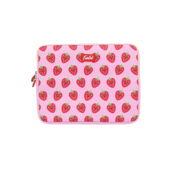 Funda para portatil 14″ funful fresa»