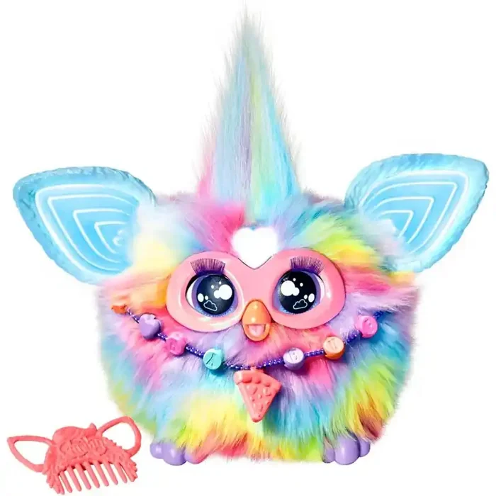 Furby Tie Dye, Juguete peluche interactivo – Versión en español edad +6 años Hasbro F8900