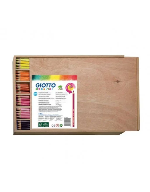 GIOTTO CAJA 144 LAPICES DE COLORES MEGA SURTIDO – F520500