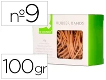 Gomillas Elasticas Qconnect 100 Gr Numero 9 90 X 2 Mm Kf14696