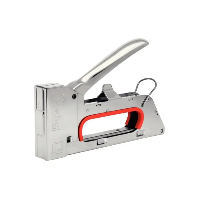 Grapadora rapid clavadora r153 cromada usa grapas n 53/4-8