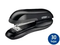 Grapadora Rapid F16 Plastico Abs Color Negro Capacidad 30 Hojas Usa Grapas 23810501