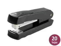 Grapadora Rexel meteor de metal capacidad de grapado 20 hojas usa grapas 2100019