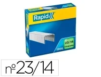 Grapas Rapid 23 14 mm galvanizada caja de 1000 unidades 24869500
