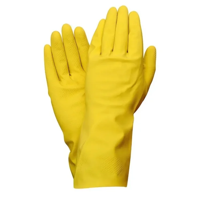Guantes Látex 100% Basic domésticas S (Par)