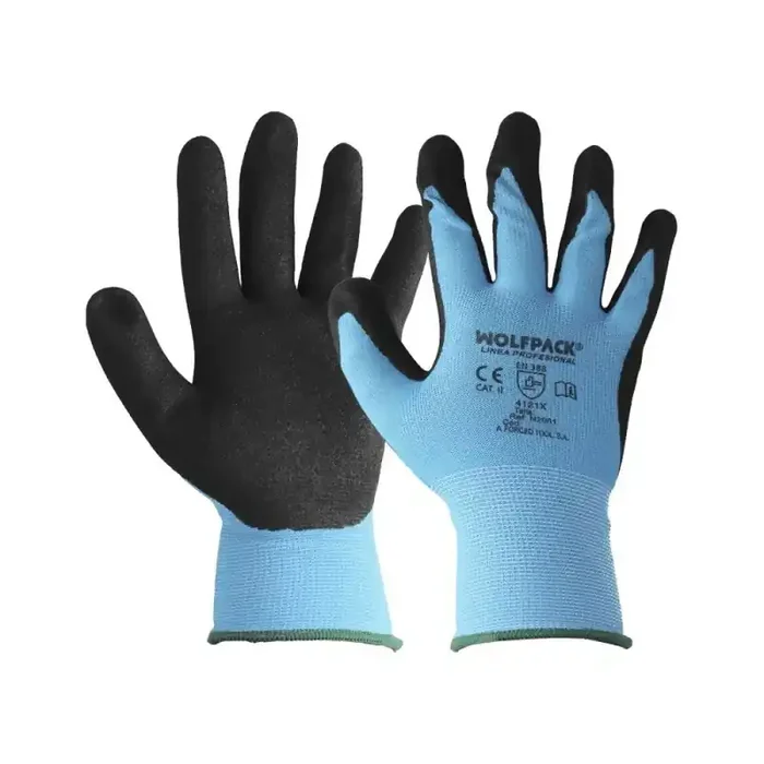 Guantes Nitrilo Reforzado Impregnado Talla 9″