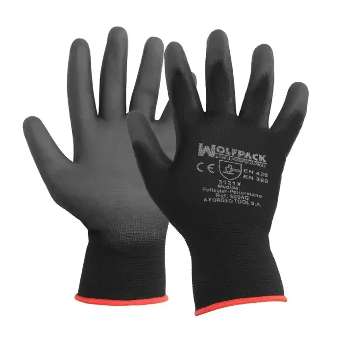 Guantes Poliuretano / Nylon Impregnado 10″ (Par)