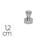 Iman Maul conico de neodimio 1,2 cm diametro peso max.3,5 kg 6168696 , plata