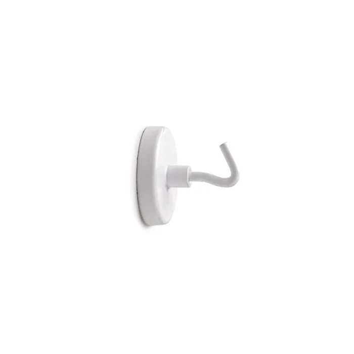 Iman maul de potencia con gancho 36 cm diametro peso max. 6 kg color blanco pack de 5 unidades