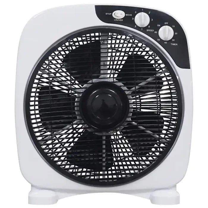 Infiniton Ventilador De Suelo Box-53b 60w 3 Velocidades Rejilla Oscilante Silencioso con Temporizador