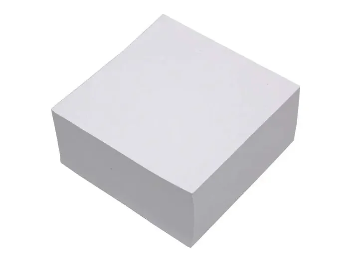 Ingraf Taco Encolado de 500 Notas 100x100mm – No Adhesivas – Color Blanco