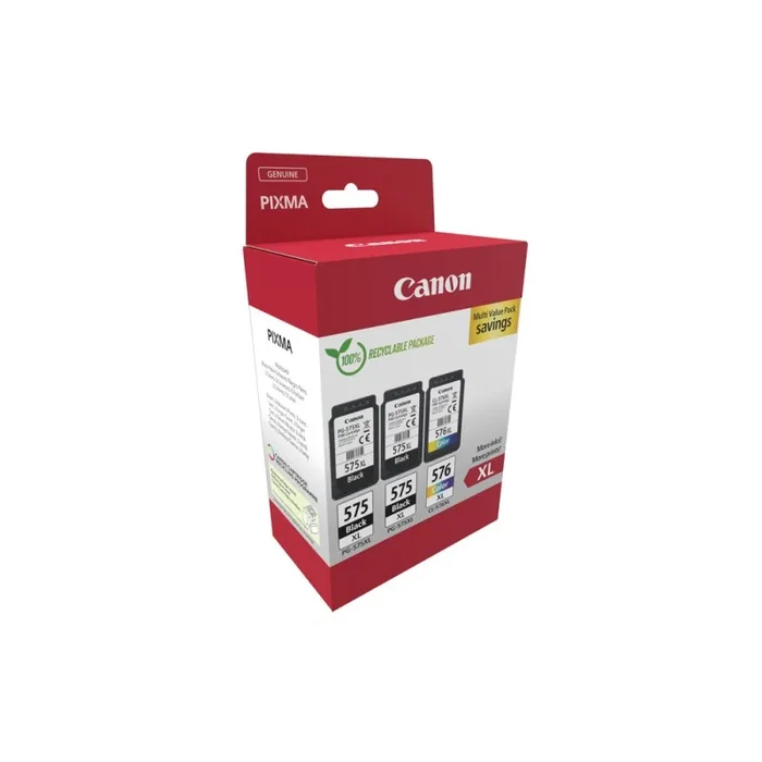 Ink-jet canon pixma multipack 2 x pg575xl/1 x cl576xl