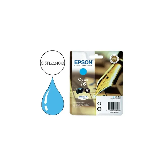 Ink-jet epson 16 wf2010w wf2510wf wf2520nf wf2530wf wf2540wf cian 175 pag