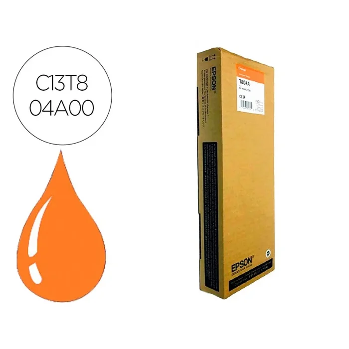 Ink-jet epson gf surecolor serie sc-p naranja ultrachrome hdx/hd 700ml
