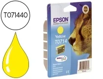 Inkjet Epson Stylus D78 Dx4000 Dx4050 Dx500 Dx5050 Dx6000 Dx6050 Dx7000f Amarillo C13t07144012