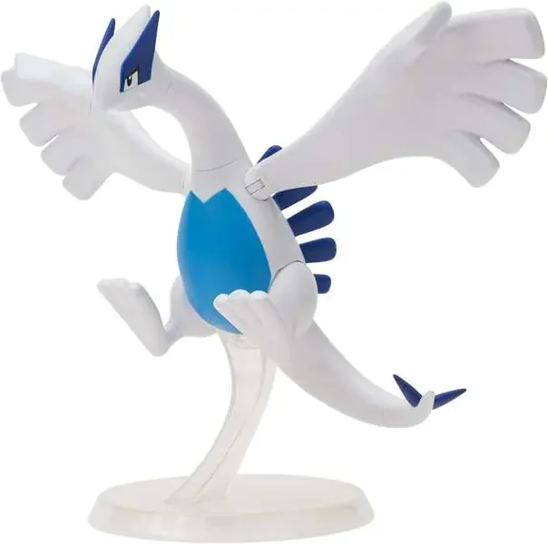 Jazwares Pokemon Epic Battle Figure Lugia – Figura de Coleccion Articulada – Gran Tamaño – Incluye Base de Sujeccion