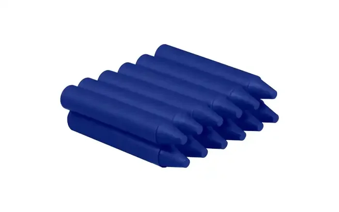 Jovi Estuche de 12 Ceras – No Manchan – No Huelen – Resistentes – Deslizan Bien – Faciles de Afilar – Desarrollan Motricidad Fina – Color Azul