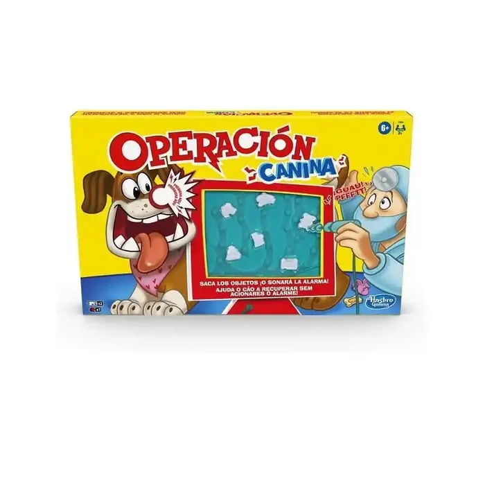 Juego de mesa operación canina de Hasbro