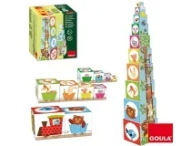 Juego Diset Didacticos Cubos Apilables Figuras Del Bosque 55219