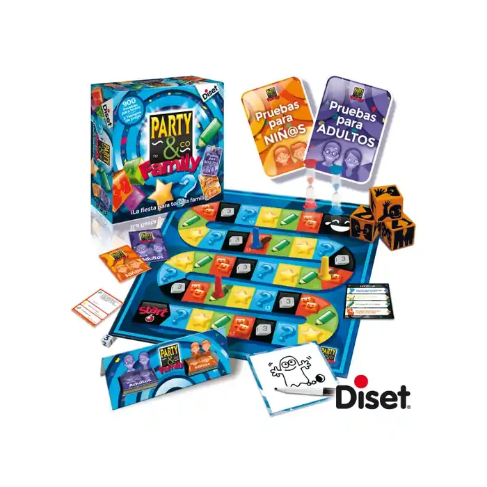Juego Party & Co Family – Tienda juguetes envio urgente