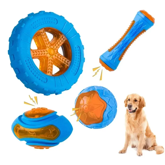 Juguete de Caucho Duradero para Perros