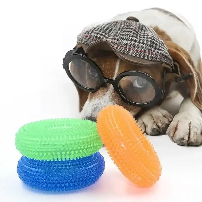 Juguete masticable duradero para perros activos